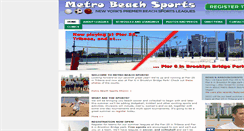 Desktop Screenshot of metrobeachsports.com